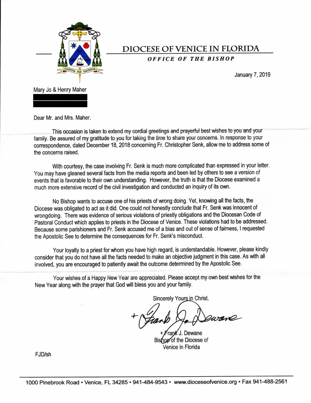 Dewane to Maher 1-7-19 redact